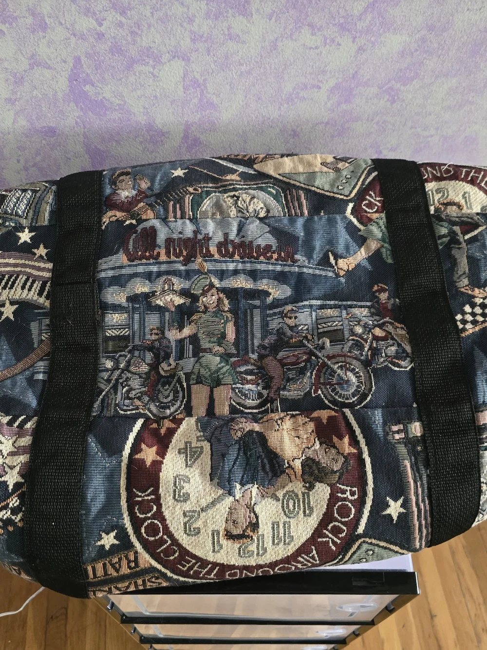 N/A stylish duffel